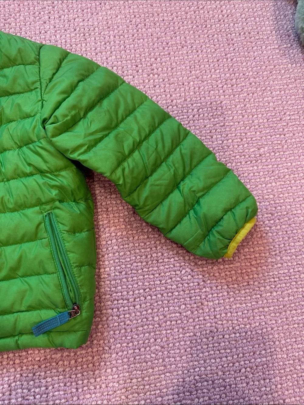 Patagonia Green Quilted Puff Jacket